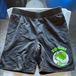 Nintendo Yoshi Charcoal Shorts for Kids